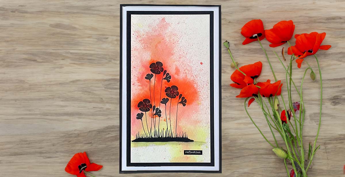 Gorgeous Garden Poppies By Jo Rice - Lavinia Stamps