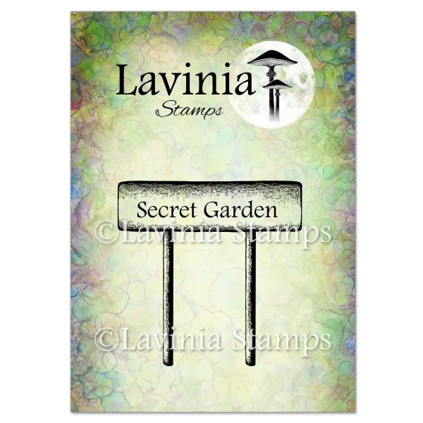 Secret Garden Sign Stamp