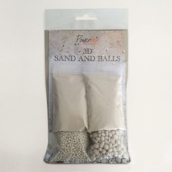 3D Powertex Sand and Balls