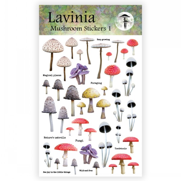 Mushroom Stickers 1