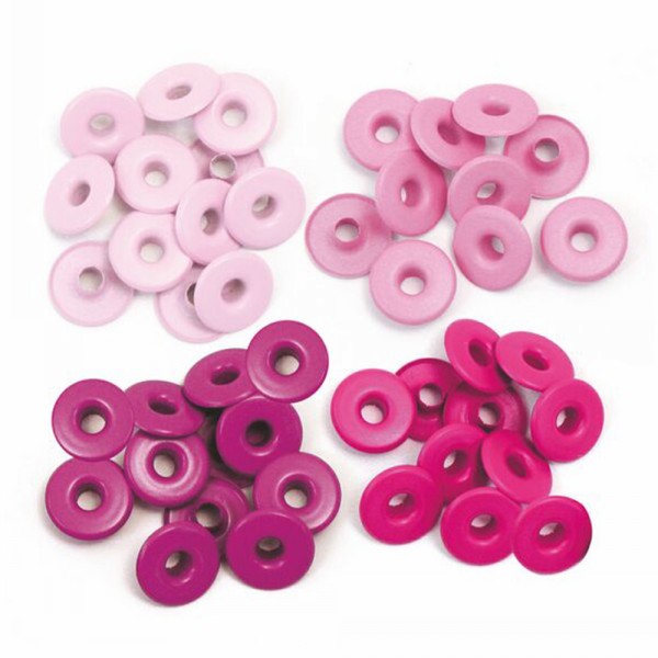 Wide Pink Eyelets