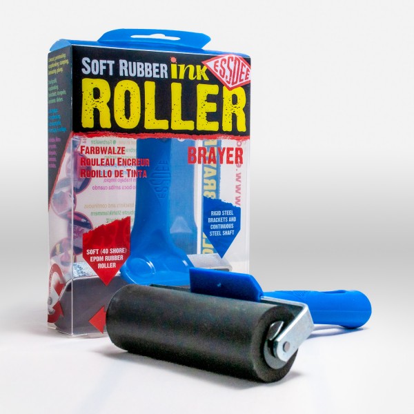 Soft Rubber Ink Roller (Brayer)