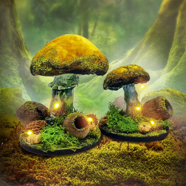 Enchanted Model Mushroom Kit – Yellow Light